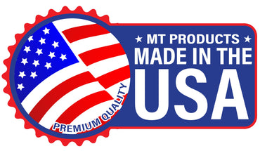 MT Products Clear PET Plastic Juice Bottles 64 oz. - Empty Container with Tamper Evident Caps (Set of 4) - Made in the USA