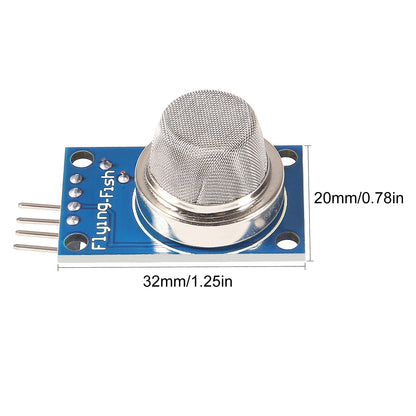 9pcs/Lot Gas Detection Sensor Module MQ-2 MQ-3 MQ-4 MQ-5 MQ-6 MQ-7 MQ-8 MQ-9 MQ-135 Sensor Module Gas Sensor Starter Kit for Arduino Raspberry Pi (9PCS/Lot)