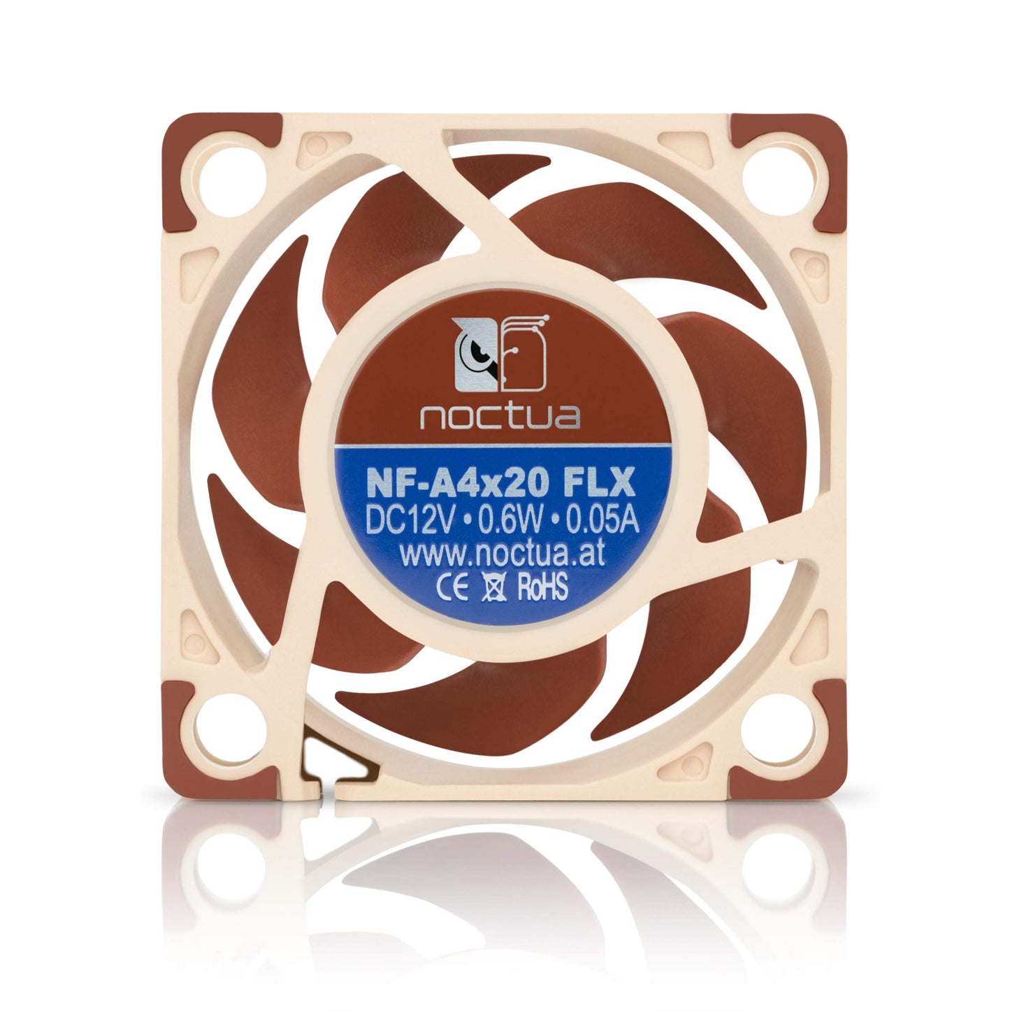 Noctua NF-A4x20 FLX Computer Case Fan - Cooling Components (Computer Case, Fan, 4 cm, 3700 RPM, 5000 RPM, 4400 RPM)