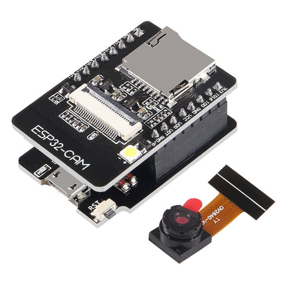 1 Stück ESP32-CAM-MB, ESP32-CAM WiFi Bluetooth Board ESP32-CAM-MB Micro-USB zu Serieller Port CH340G mit OV2640 2MP Kameramodul Dual-Modus kompatibel mit Arduino IDE Arduino Raspberry Pi 