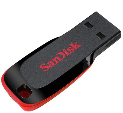 SanDisk (5 Pack) Cruzer Blade 64GB USB Type-A 2.0 Compact Flash Drive Compatible with Laptops and Desktop Computers SDCZ50-064G-B35 - Bundle with (2) Everything But Stromboli Lanyards