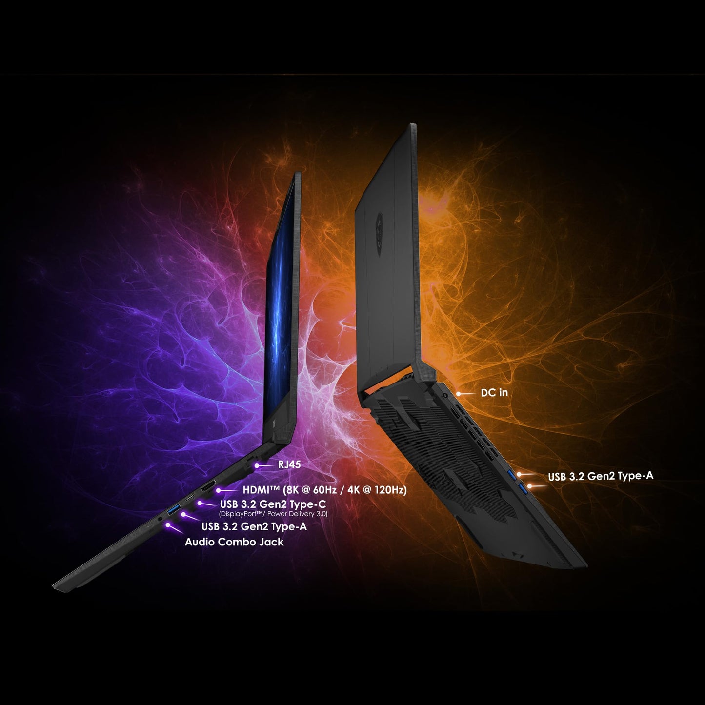 MSI Katana 15 HX 15,6" 165Hz QHD+ Gaming-Laptop: Intel Core i9-14900HX, NVIDIA GeForce RTX 5070, 32 GB DDR5, 1 TB NVMe SSD, RGB-Tastatur, Windows 11 Home: Schwarz B14WGK-016US