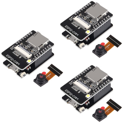 1 Stück ESP32-CAM-MB, ESP32-CAM WiFi Bluetooth Board ESP32-CAM-MB Micro-USB zu Serieller Port CH340G mit OV2640 2MP Kameramodul Dual-Modus kompatibel mit Arduino IDE Arduino Raspberry Pi 