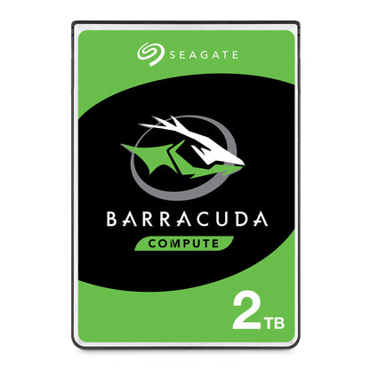 Seagate BarraCuda 2TB Internal Hard Drive HDD - 2.5 Inch SATA 6 Gb/s 5400 RPM 128MB Cache for PC Laptop (ST2000LM015) (Renewed)