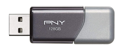 PNY 128GB USB 3.0 Flash Drive Turbo Attache 3 (20 Pack Bulk) Thumb Drives Bundle with (10) Everything But Stromboli Lanyard (P-FD128TBOP-GE)
