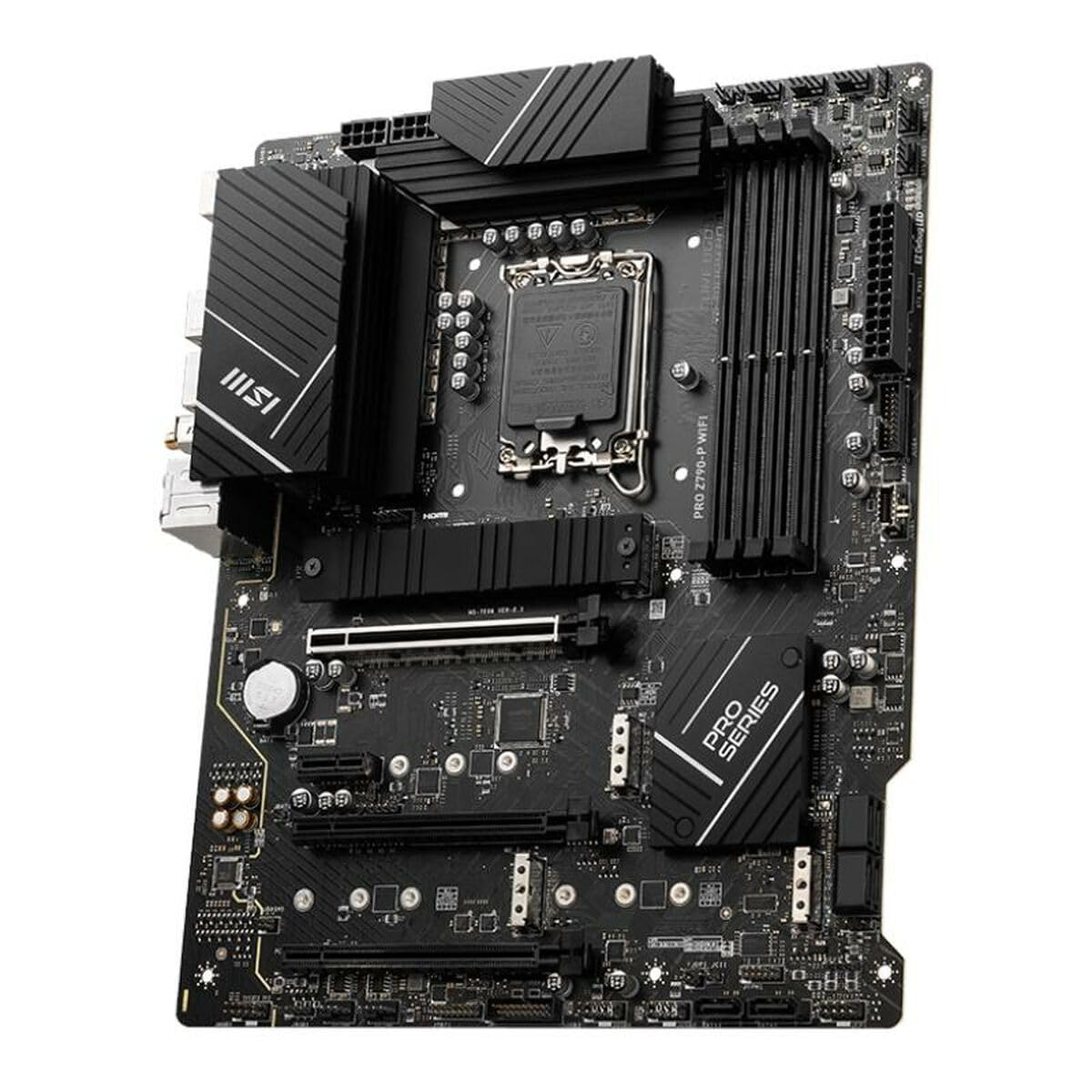MSI PRO Z790-P WiFi ProSeries Motherboard (Supports 12th/13th/14th Gen Intel Processors, LGA 1700, DDR5, PCIe 5.0, M.2, 2.5Gbps LAN, USB 3.2 Gen2, HDMI/DP, Wi-Fi 6E, Bluetooth 5.3, ATX) (Renewed)