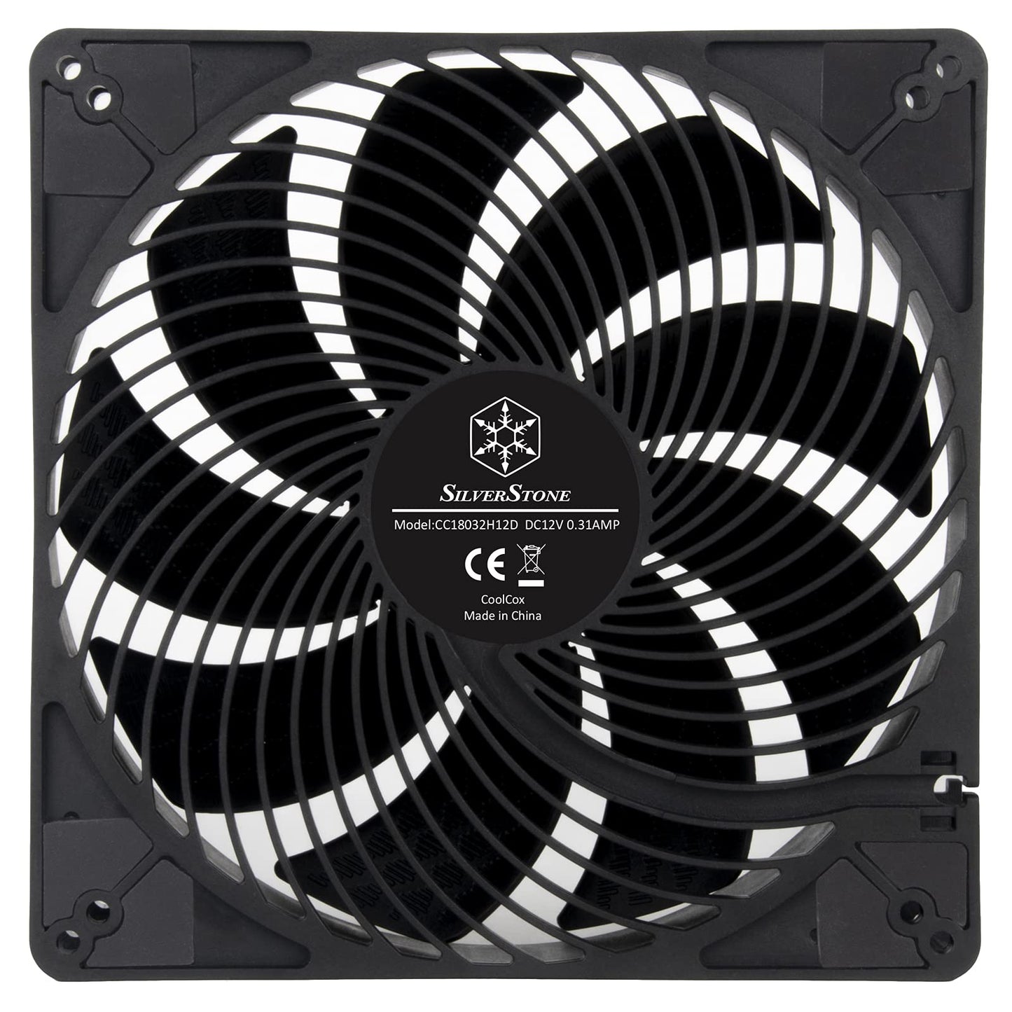 Silverstone Air Penetrator 184i PRO High Performance 180mm air Channeling Fan with Shark Force Technology, SST-AP184i-PRO
