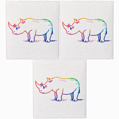 Swedish Dishcloths – Eco-Friendly Reusable Kitchen Towels – 10 Pack Cleaning Cloths for Dishes, Counters & Surfaces – Super Absorbent, Compostable, Zero-Waste Alternative