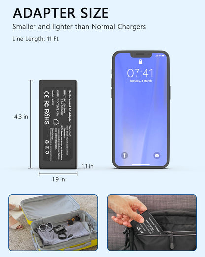 Nivjuky 65W 45W Charger Compatible with Acer Aspire 3 5 Series A315-23 A315-24P A315-35 A314-23P A317-53 A315-58 A315-59; A515-44 A515-45 A515-46 A515-54 A515-55 A515-56 Laptop AC Adapter Power Cord