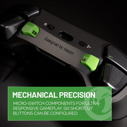 NACON Revolution X Unlimited Advanced Precision Controller Officially Licensed for Xbox Series X | S, Xbox One, Windows 10/11 PC & Android - Wired and Wireless - Charging Station