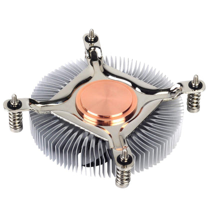 Silverstone Technology SST-NT07-115X-USA LGA1150/1151/1155/1156/1200 CPU Cooler Low Profile 23mm Tall for 65W TDP Support with 80mm PWM Fan SST-NT07-115X