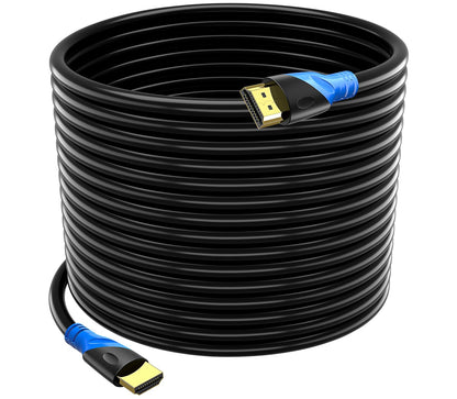 Rommisie 4K HDMI 75 FT Cable (HDMI 2.0,18Gbps) Ultra High Speed Gold Plated Connectors,Ethernet HDMI Cord, 4K@60HZ 2K 1080P 3D ARC Compatible with UHD TV Monitor Laptop Xbox PS4/PS5 ect(23m)