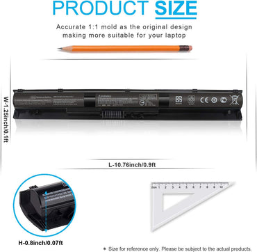 800049-001 KI04 K104 Battery for HP Pavilion 17-g 17t-s 15-ab 15t-ab 15-an 15-ab223cl 15-ab243cl 15-ab247cl 17t-s100 17-g119dx 17-g192dx 17-g133cl 17-g121wm 17-g153us 800009-421 800010-421 800050-001