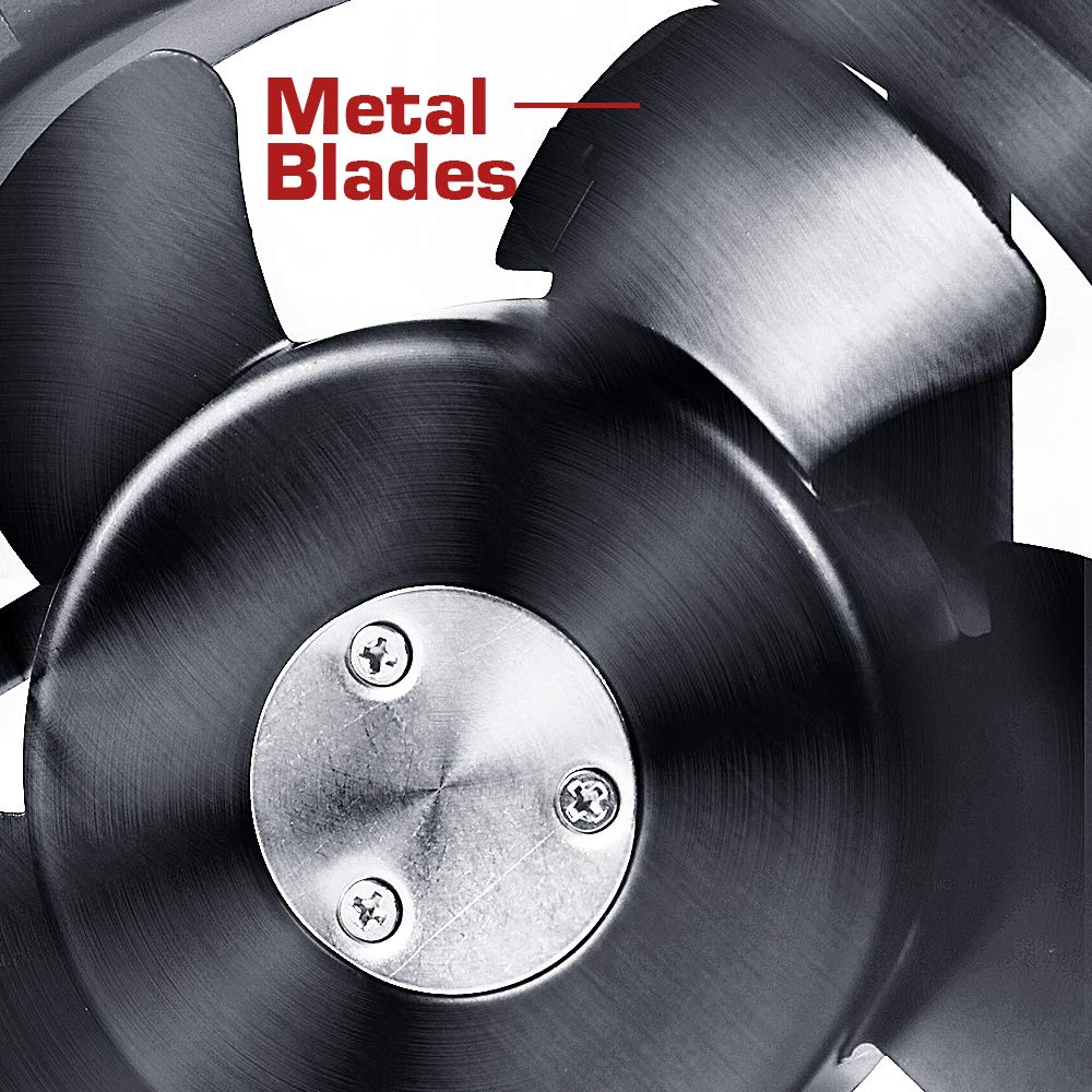 SOTOP IP55 Waterproof Metal Blades Axial Fan, 115V AC 120mm x 38mm High Speed, for DIY Cooling Ventilation Exhaust Projects