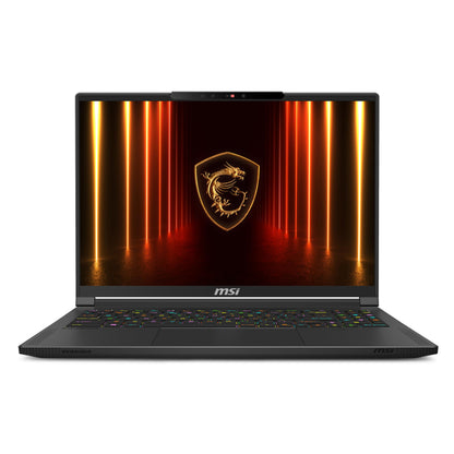 MSI Stealth A16 AI+ 16” 240Hz QHD+ OLED Gaming Laptop: AMD Ryzen AI 9 HX 370, NVIDIA Geforce RTX 5070Ti, 32GB DDR5, 2TB NVMe SSD, Wi-Fi 7, Win 11 Home :Core Black A3XWHG-079US