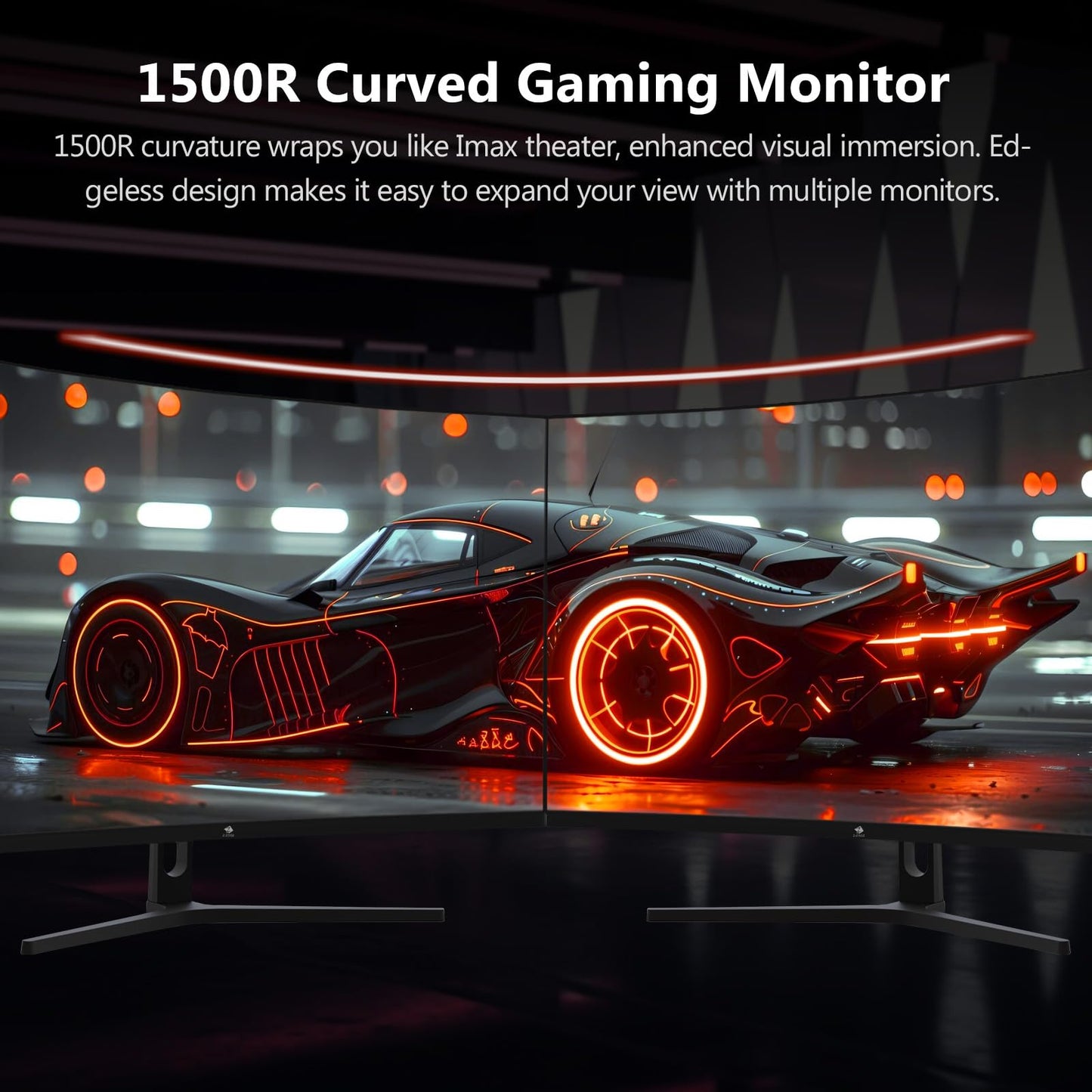 Z-Edge 32-Zoll-Curved-Gaming-Monitor, FHD 1080P 240Hz Curved-Monitor, 1500R Computermonitor, MPRT 1ms Monitor, UG32P 2x DP 1.4 Anschlüsse und 2x HDMI 2.0 Anschlüsse 