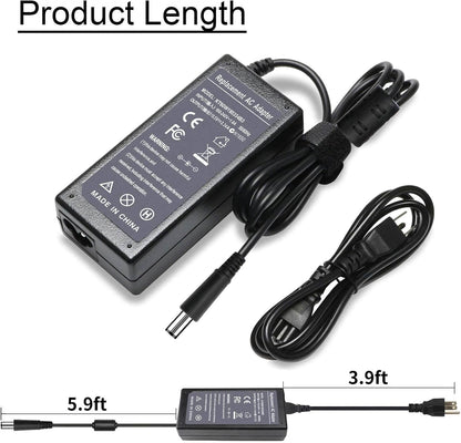 65W 7.4mm Tip Replacement AC Adapter for Dell Latitude 3190 7470 5580 7280 LA65NS2-01 E5570 E7450 E6430 E6410 E6440 E7440 E7470 E5440 E5470 E7240 Laptop Power Supply Cord