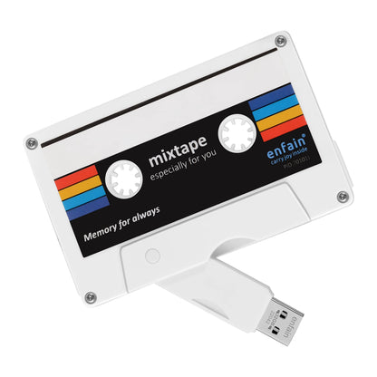 Retro Cassette USB 3.0 Flash Drive 32GB - 1980s Mixtape Design Gift for Birthdays, Anniversaries & Holidays - Fast 90MB/s, Works with PC/Mac/Linux - Includes Tape Box