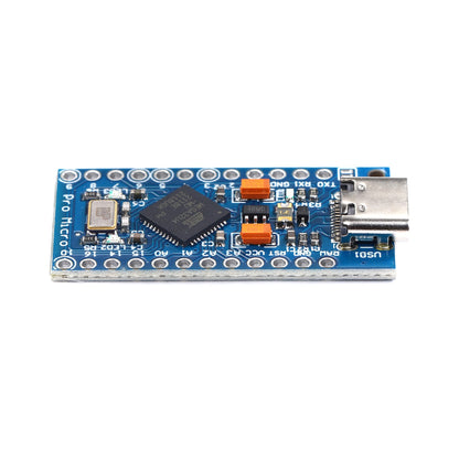 Teyleten Robot Type-C Pro Micro Atmega32U4 5V 16MHz Module Board Micro USB Pro Micro Development Board Micro Controller 3pcs