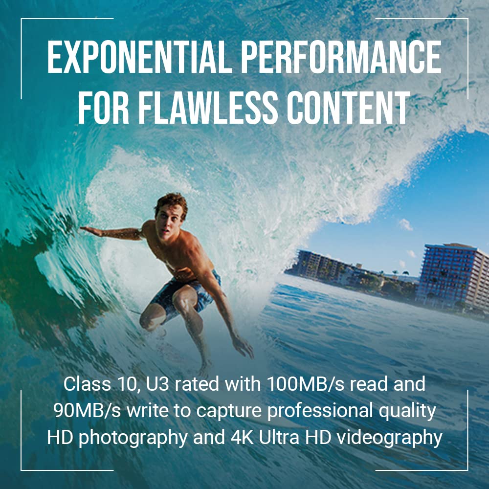 PNY 256GB PRO Elite™ Class 10 U3 V30 A2 microSDXC Flash Memory Card 2-Pack - Read Up to 100MB/s, Write Up to 90MB/s, 4K UHD, Full HD, UHS-I, Professional Performance, Smartphones, Action Cameras