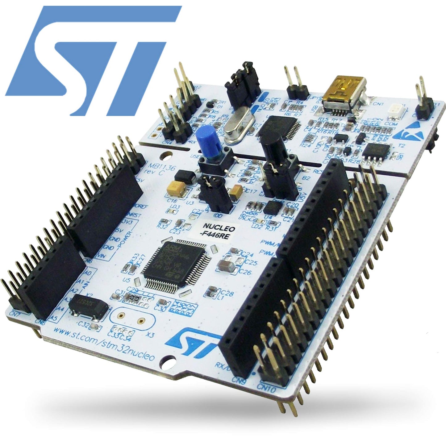 STMicroelectronics NUCLEO-F446RE STM32F446RET6 Mikrocontroller STM32F4 NUCLEO unterstützt Arduino