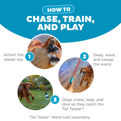 Outward Hound Tail Teaser Replacement Lure for Dog Teaser Wand, Fox