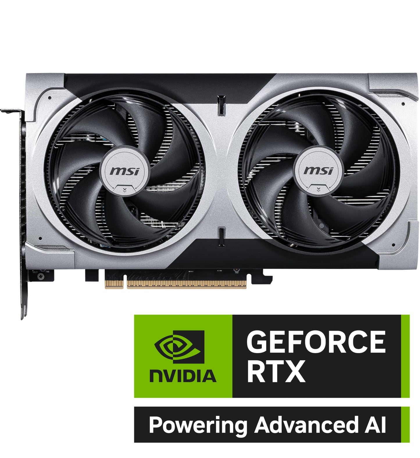 MSI Gaming RTX 5060 Ti 16G Ventus 2X Plus Grafikkarte (16 GB GDDR7, 128 Bit, Extreme Performance: 2587 MHz, DisplayPort x3 2.1a, HDMI 2.1b, NVIDIA Blackwell Architektur)