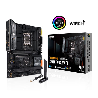 Micro Center CPU Motherboard Combo - Intel i9-14900K 14th Gen 24-Cores LGA 1700 Desktop Processor Bundle with TUF Gaming Z790-Plus WiFi Gaming Motherboard