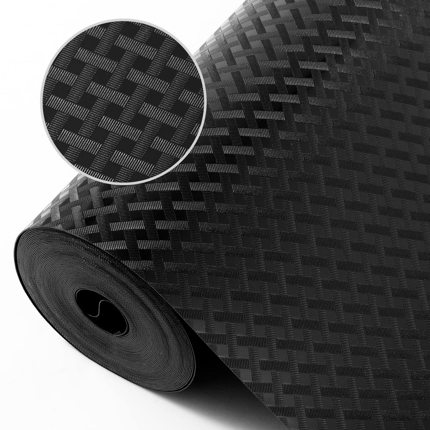 Regaleinlagen für Küchenschränke, Kühlschrankeinlagen, wasser- und ölabweisende Küchenschrankeinlagen, Schubladenmatten aus EVA-Material, nicht klebend, grau, 30 x 150 cm 