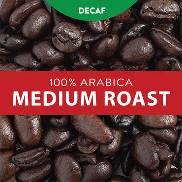 San Francisco Bay Coffee - Decaf Medium-Dark Roast Whole Bean Coffee - Decaf Gourmet Blend (2 lb bag) - Swiss Water Processed