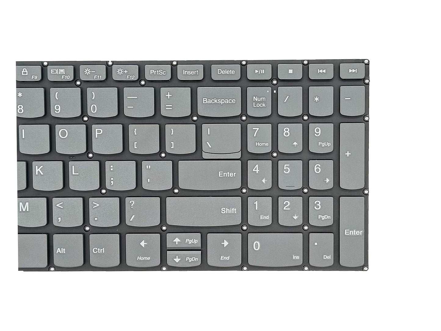 Replacement Keyboard for Lenovo ideapad 3-15IIL05 3-15ADA05 3-15ARE05 3-15IGL05, ideaPad 330s-15IKB 330s-15ARR & ideapad S340-15IWL S340-15API S340-15IIL Series Laptop, US Layout