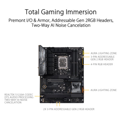 Micro Center CPU Motherboard Combo - Intel i9-14900K 14th Gen 24-Cores LGA 1700 Desktop Processor Bundle with TUF Gaming Z790-Plus WiFi Gaming Motherboard