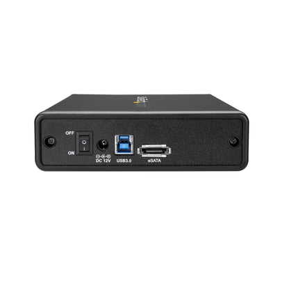 StarTech.com 3,5" externes SATA-Festplattengehäuse - Trayless eSATA / USB 3.0 Festplattengehäuse mit UASP (S351BMU33ET)