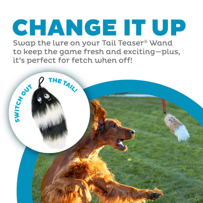 Outward Hound Tail Teaser Replacement Lure for Dog Teaser Wand, Fox