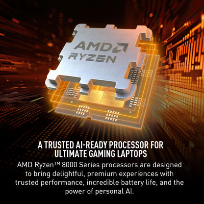 MSI Katana A15 AI 15,6" 144Hz FHD Gaming-Laptop – Ryzen 7-8845HS, GeForce RTX 4060, 32 GB DDR5, 1 TB SSD, Cooler Boost 5, Windows 1, B8VF-448US