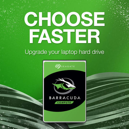 Seagate BarraCuda 2TB Internal Hard Drive HDD - 2.5 Inch SATA 6 Gb/s 5400 RPM 128MB Cache for PC Laptop (ST2000LM015) (Renewed)