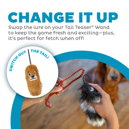Outward Hound Tail Teaser Replacement Lure for Dog Teaser Wand, Fox
