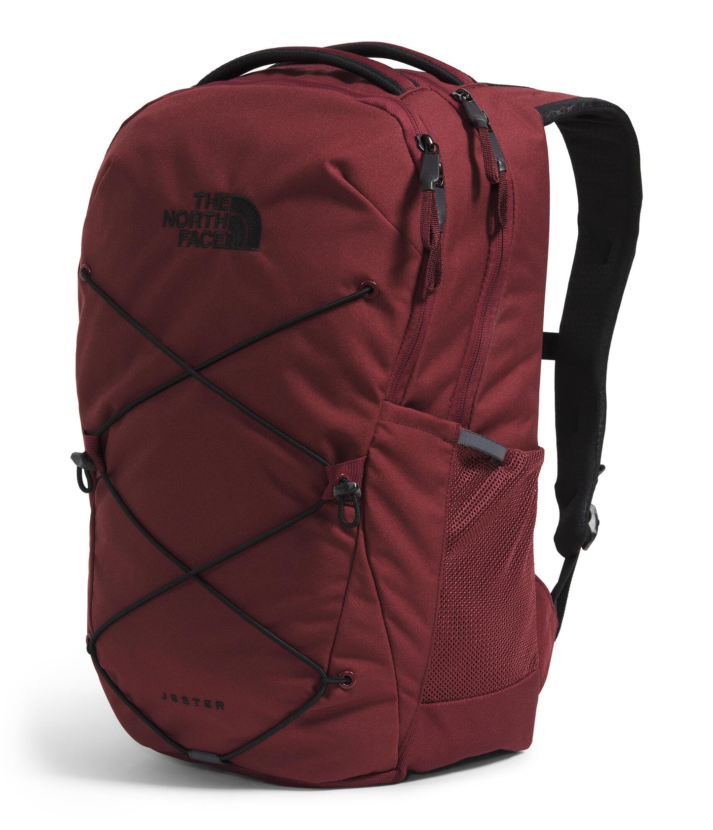 The North Face Jester Everyday Laptop Backpack - PFAS Free, Sumac/TNF Black, One Size