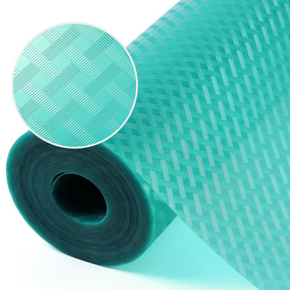 Regaleinlagen für Küchenschränke, Kühlschrankeinlagen, wasser- und ölabweisende Küchenschrankeinlagen, Schubladenmatten aus EVA-Material, nicht klebend, grau, 30 x 150 cm 