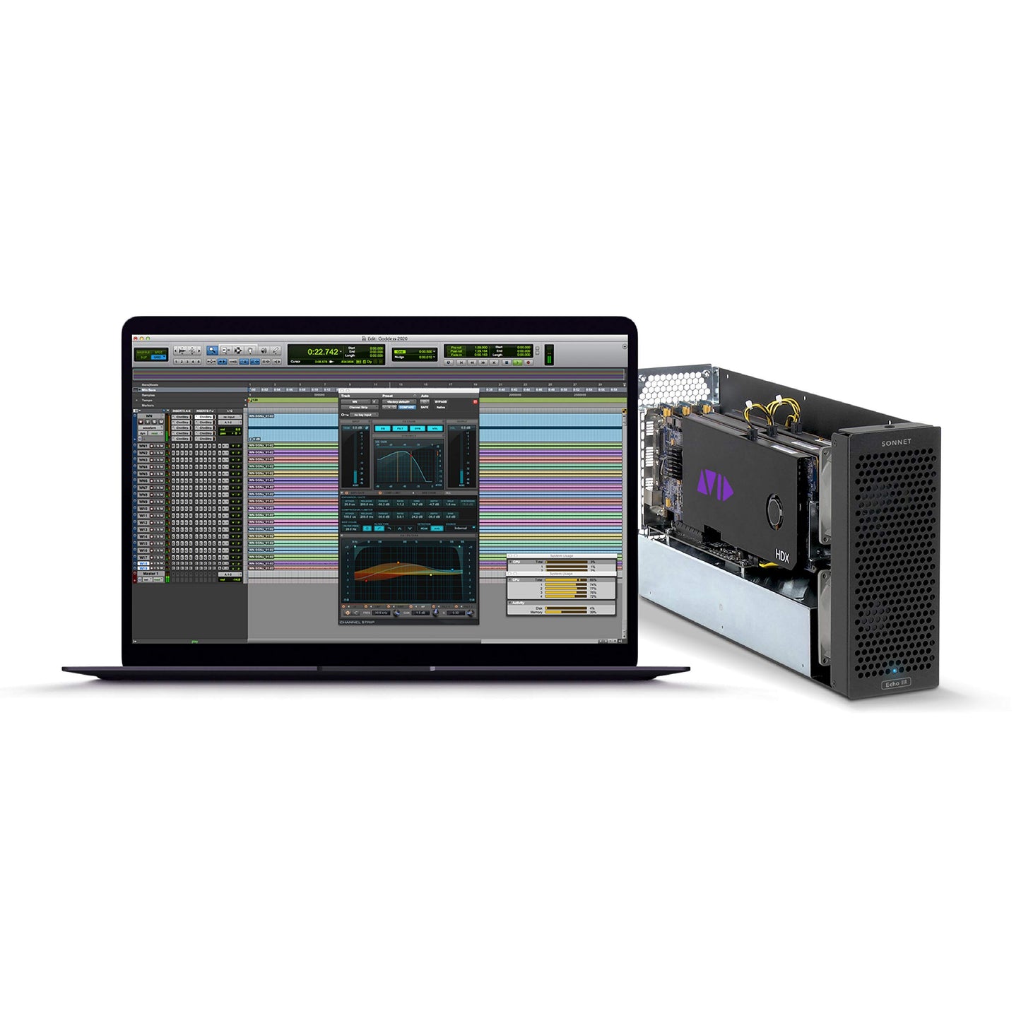 Sonnet Echo III Desktop a 3-Slot Desktop Thunderbolt 3 to PCIe Card Expansion System