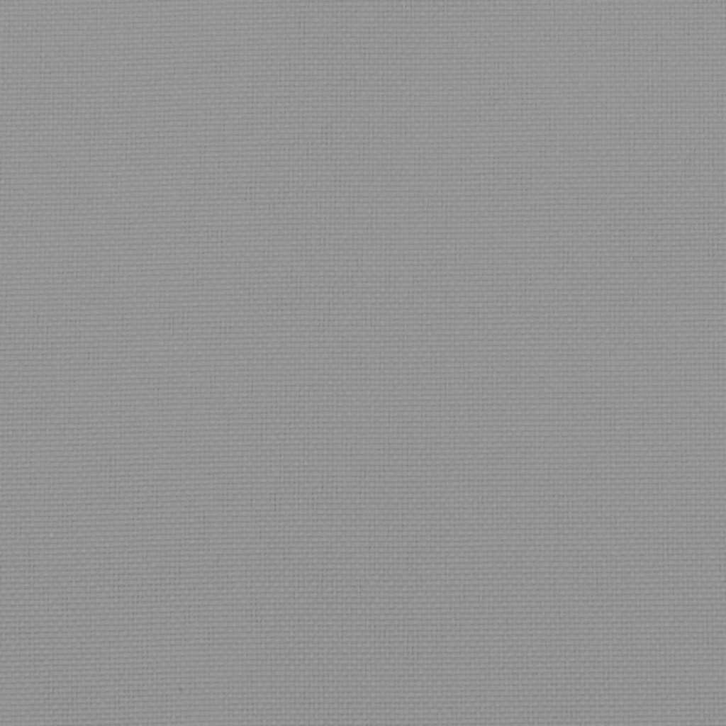 Gartenbank-Auflage Grau 120x50x4 cm Oxford-Gewebe