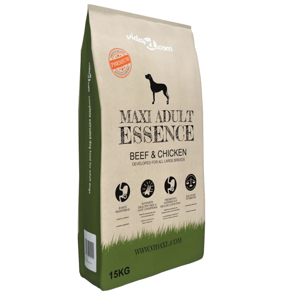 Trockenfutter für Hunde Maxi Adult Essence Beef & Chicken 15 kg