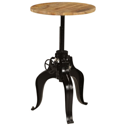 Bartisch Massivholz Mango 60×(76-110) cm