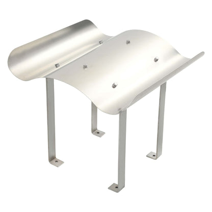 Schornsteinabdeckung Edelstahl 50 x 50 x 37 cm