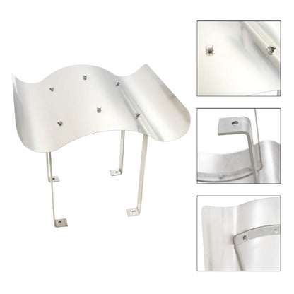 Schornsteinabdeckung Edelstahl 70 x 70 x 37 cm