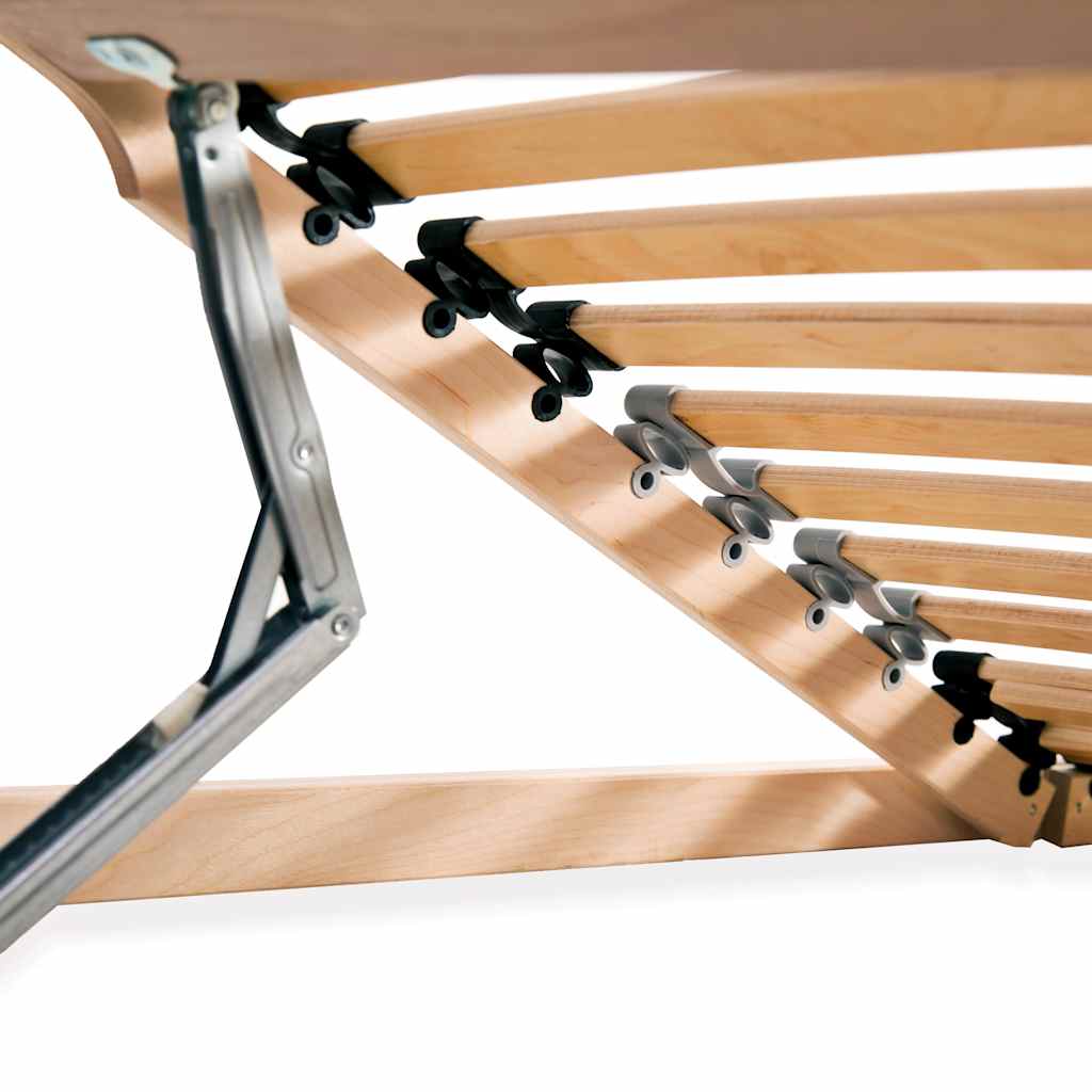 Lattenrost mit 28 Latten 7 Zonen 120x200 cm