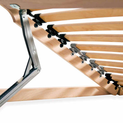 Lattenrost mit 28 Latten 7 Zonen 120x200 cm