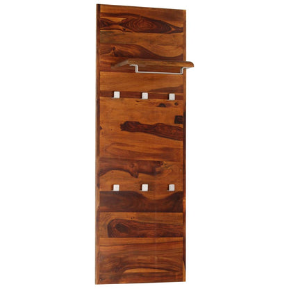 Wandgarderobe Massivholz Akazie 118×40 cm
