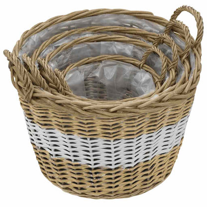 Hochbeet 4-tlg. Weide mit PE-Auskleidung