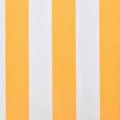 Markisenbespannung Canvas Orange & Weiß 350x250 cm